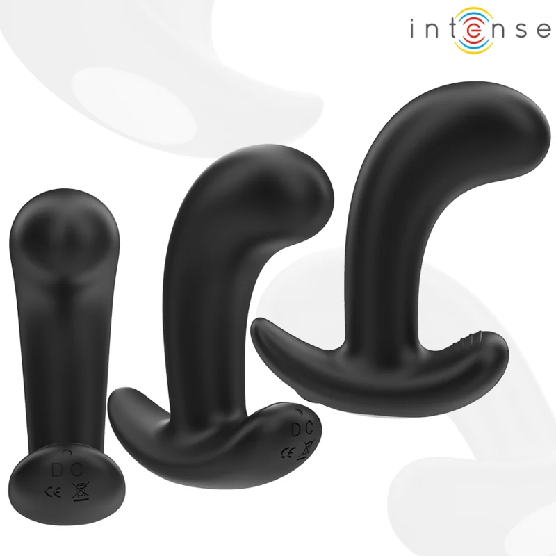 Intense - Chandler Anal Plug 10 Vibrations Noir Télécommande - Image 5