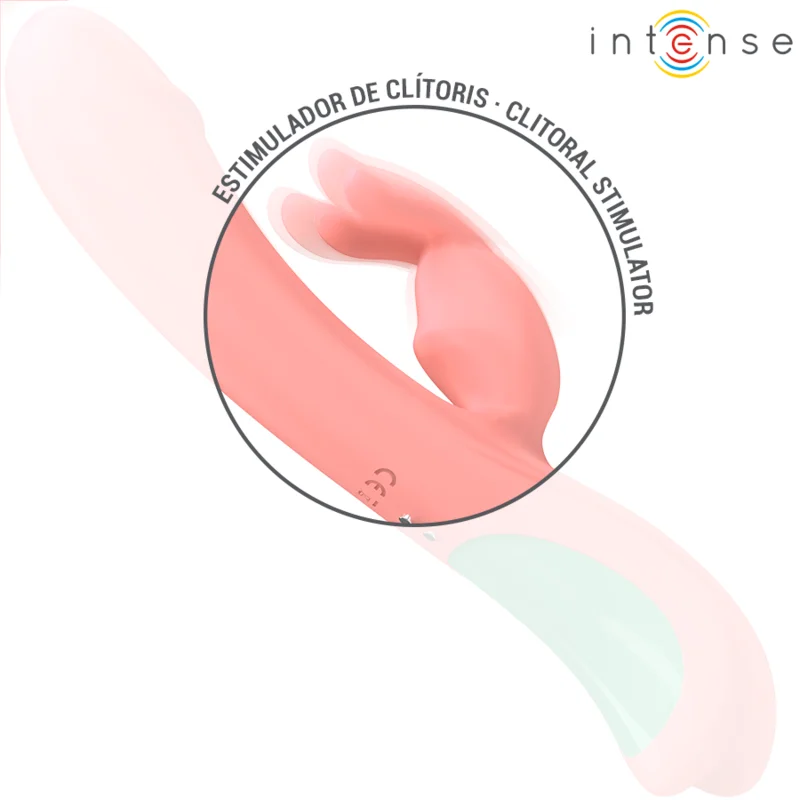 Intense - Rachel Vibrateur Rabbit 5 Vibrations Rose - Image 6