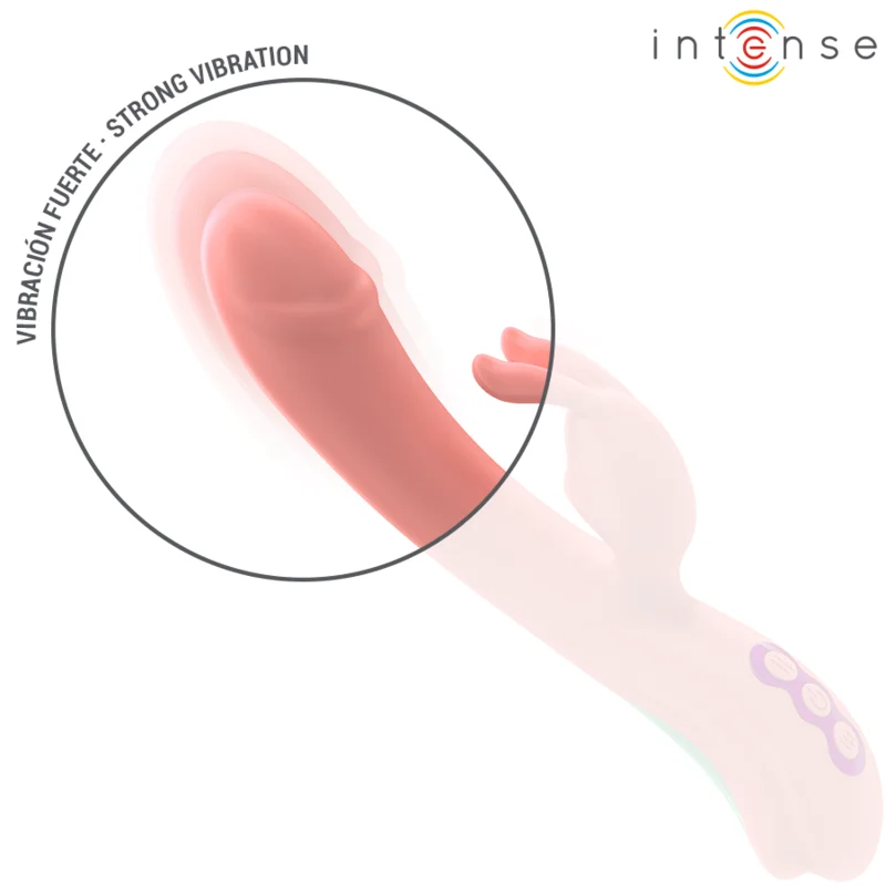 Intense - Rachel Vibrateur Rabbit 5 Vibrations Rose - Image 7