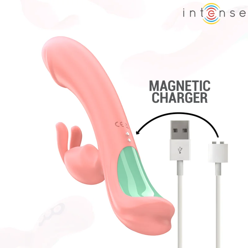 Intense - Rachel Vibrateur Rabbit 5 Vibrations Rose - Image 9