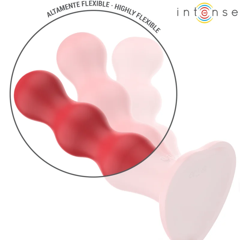 INTENSE - CODY VIBRATOR WITH SUCTION CUP RED REMOTE CONTROL - Image 6