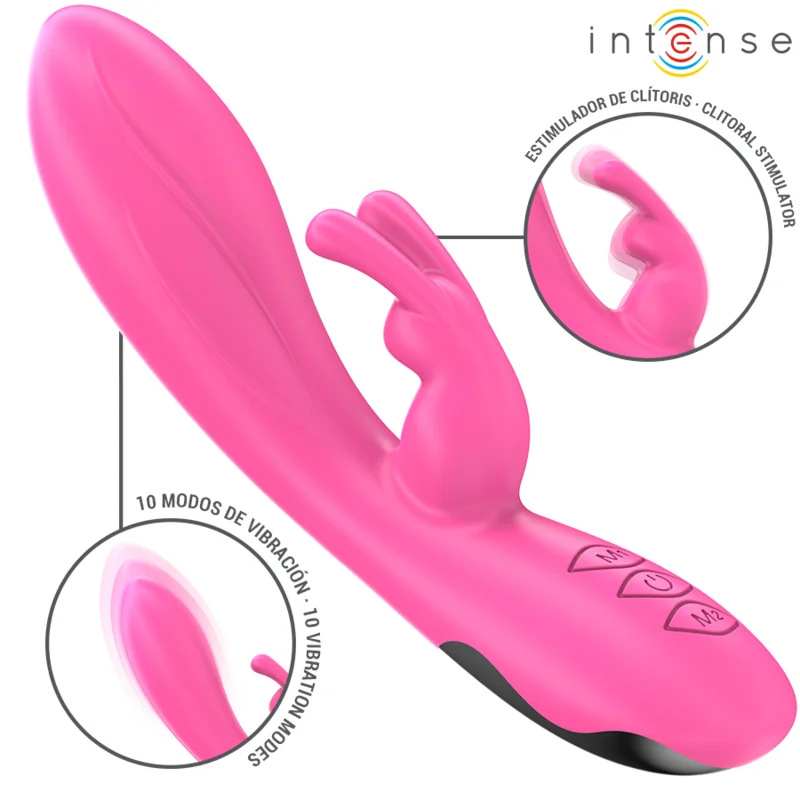 Intense - Randall Vibrateur Rabbit 10 Vibrations Rose - Image 3