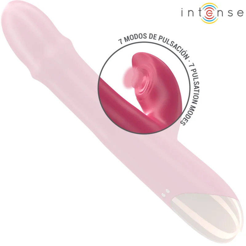 Intense - Chloe Multifunction Vibrator 3 In 1 Red - Image 5