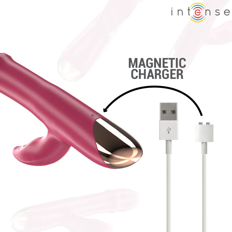 Intense - Chloe Multifunction Vibrator 3 In 1 Red - Image 8