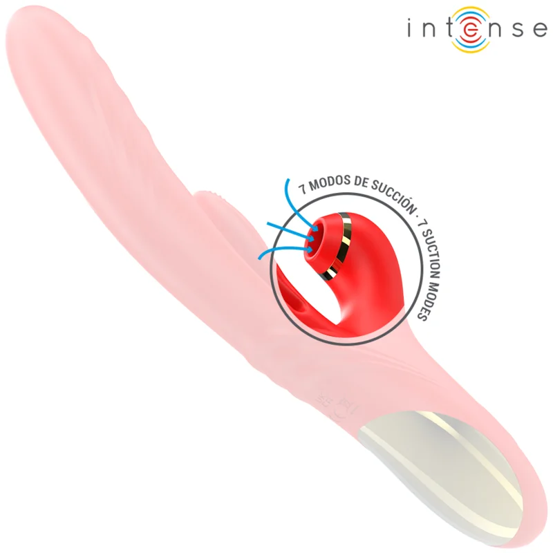 Intense - Karol Multifunction Vibrator Thrust & Stimulation & Stimulating Waves Red - Image 7