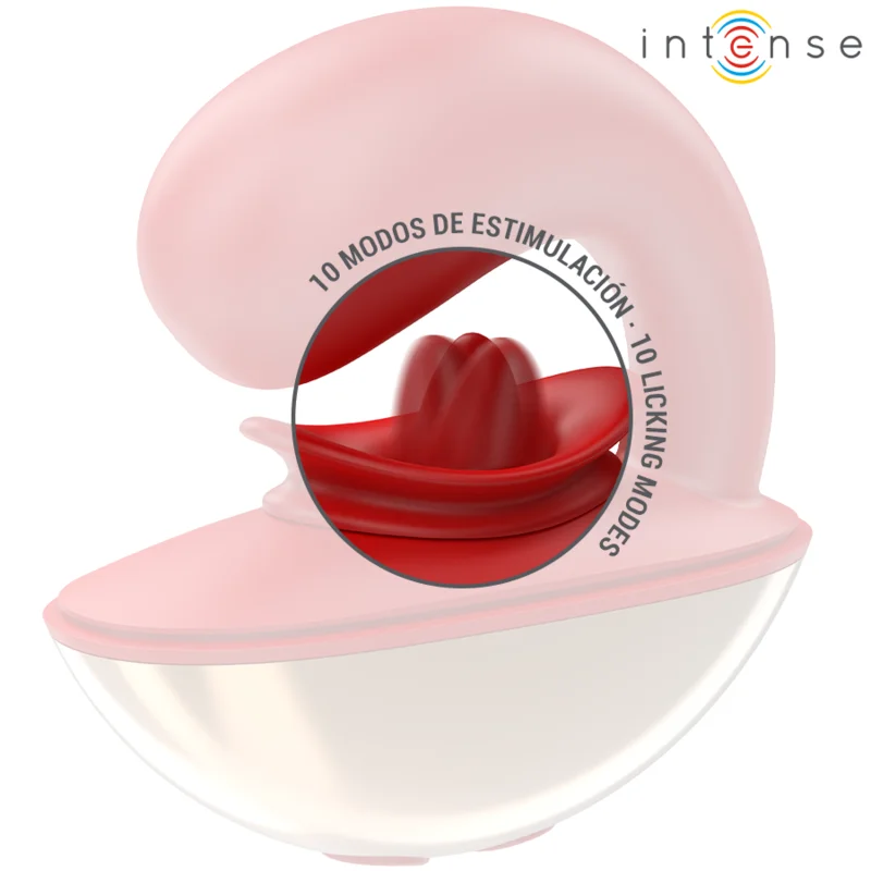 INTENSE - MARIAH VIBRATOR & STIMULATOR IN U SHAPE 10 VIBRATIONS RED - Image 7
