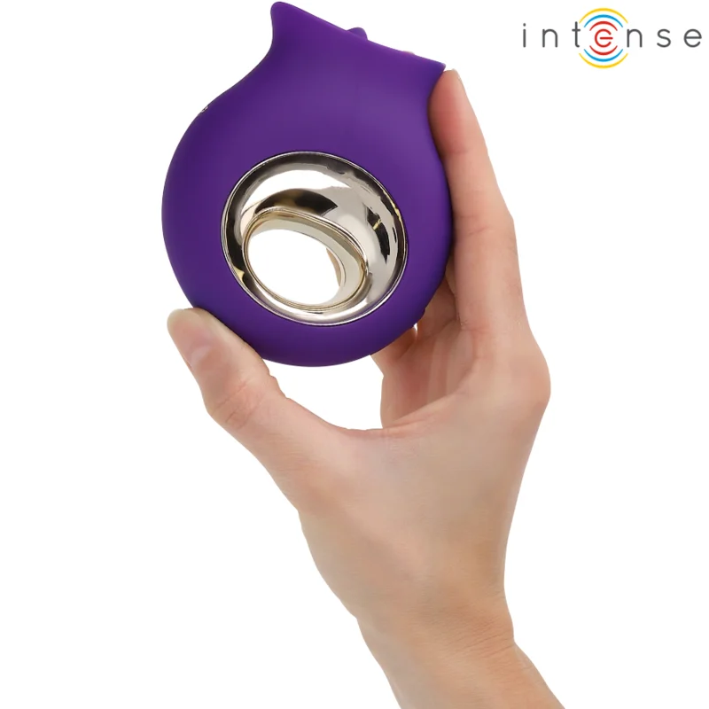 Intense - Tuli Stimulateur Clitoris 9 Vibrations & 9 Oscillations Violet - Image 4