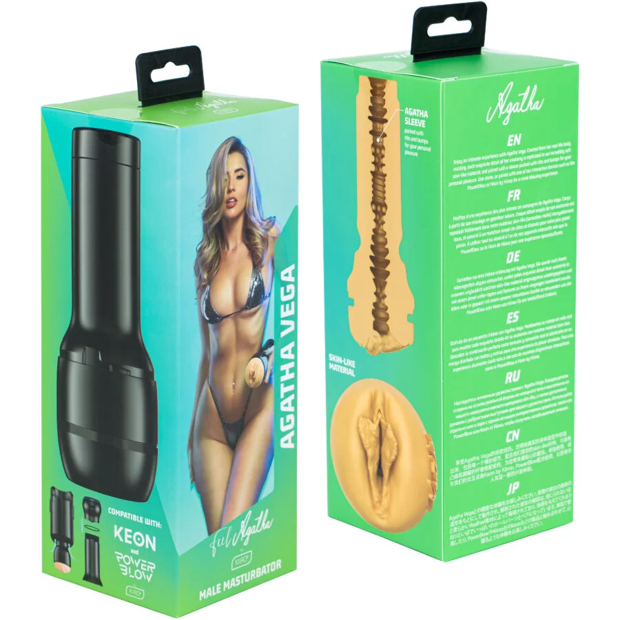 KIIROO - FEEL AGATHA VEGA MASTURBATEUR STARS COLLECTION - Image 8
