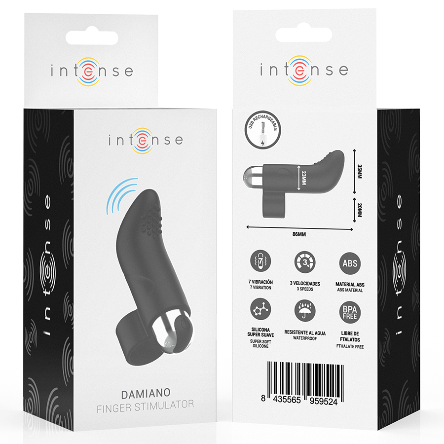 INTENSE - DAMIANO STIMULATEUR DOIGT RECHARGEABLE - Image 8