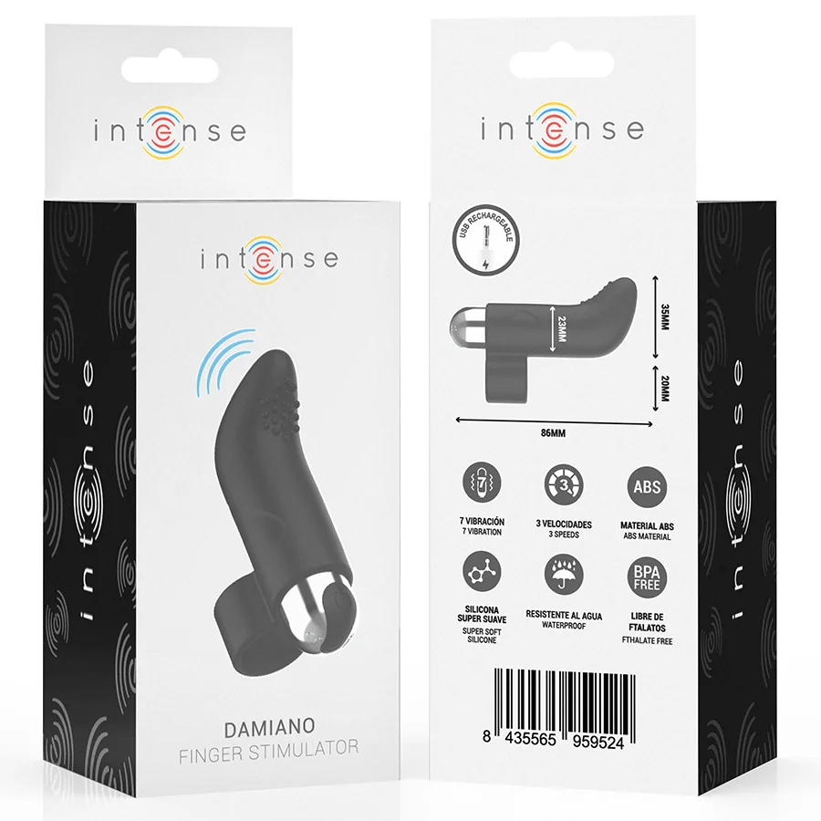 INTENSE - DAMIANO RECHARGEABLE FINGER STIMULATOR - Image 8