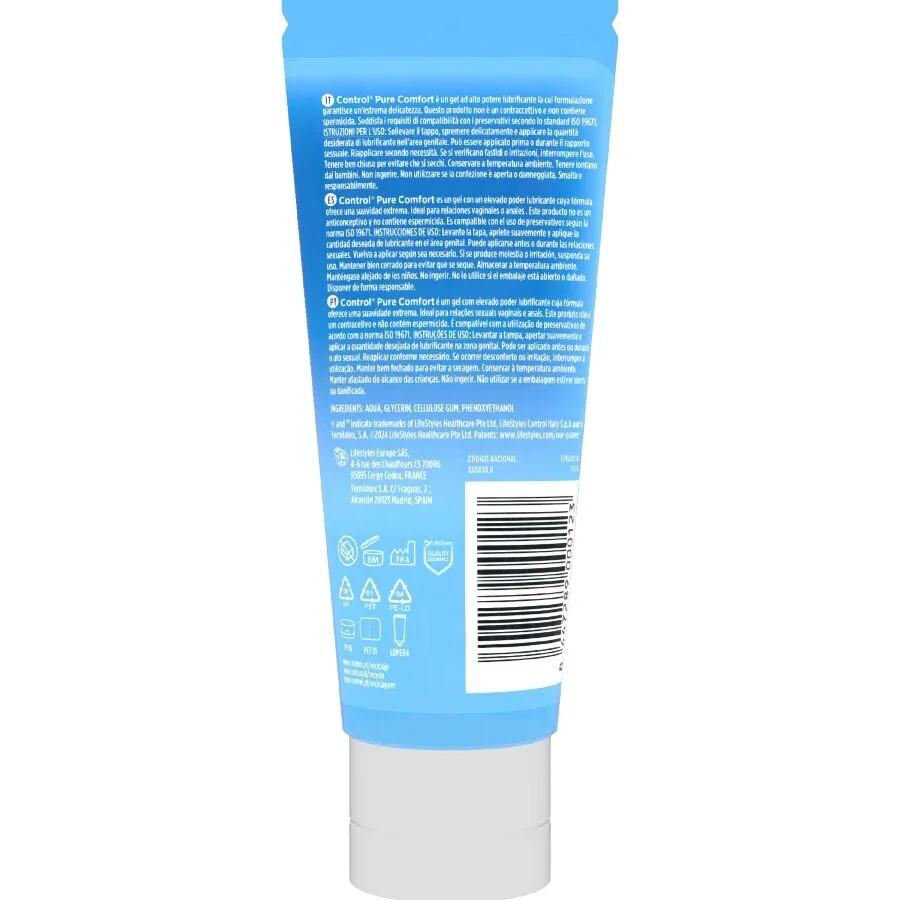 CONTROL - PURE COMFORT INTENSE HYDRATION LUBRICANT 80 ML - Image 3