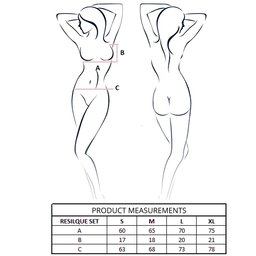 PASSION - ENSEMBLE SOUTIEN-GORGE + STRING RESILQUE BLANC - Image 5