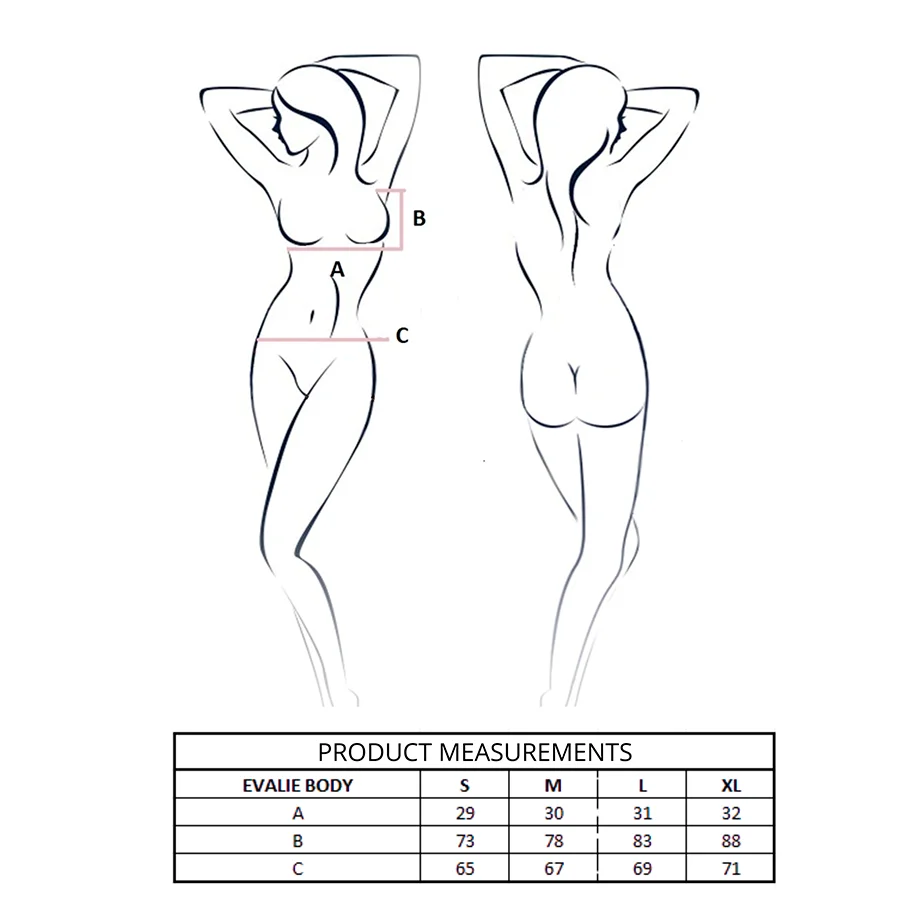 PASSION - EVALIE BODY BLACK L/XL - Image 5