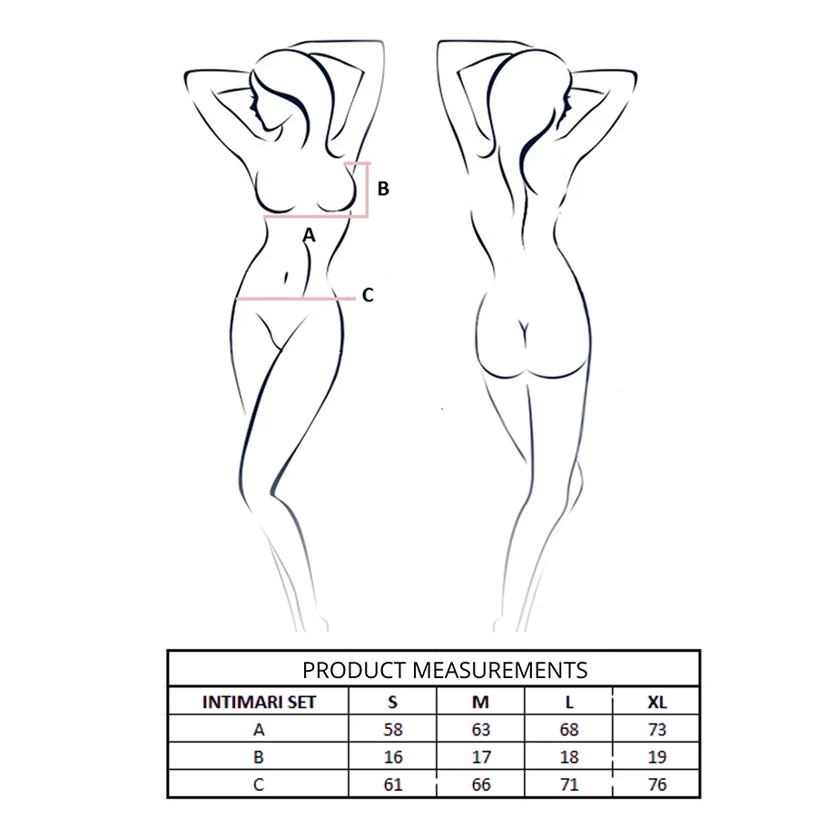 Passion - Ensemble Soutien-Gorge + Culotte Intimari Rose S/M - Image 5