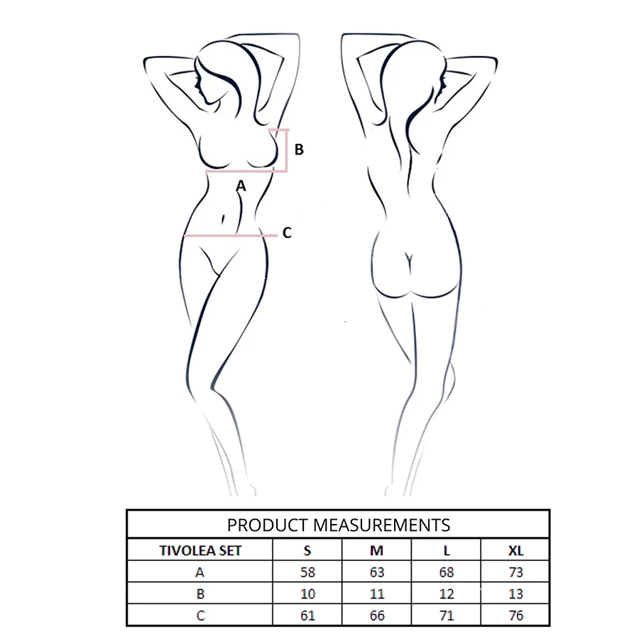 Passion - Ensemble Soutien-Gorge + String Tivolea Misty Rose L/Xl - Image 5