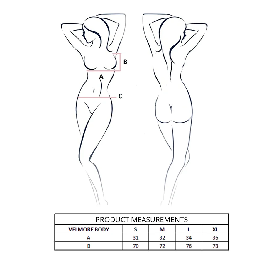 Passion - Body Velmore Noir L/Xl - Image 5