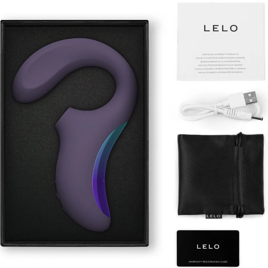LELO - ENIGMA WAVE MASSEUR TRIPLE VIBRATION CYBER PURPLE - Image 4