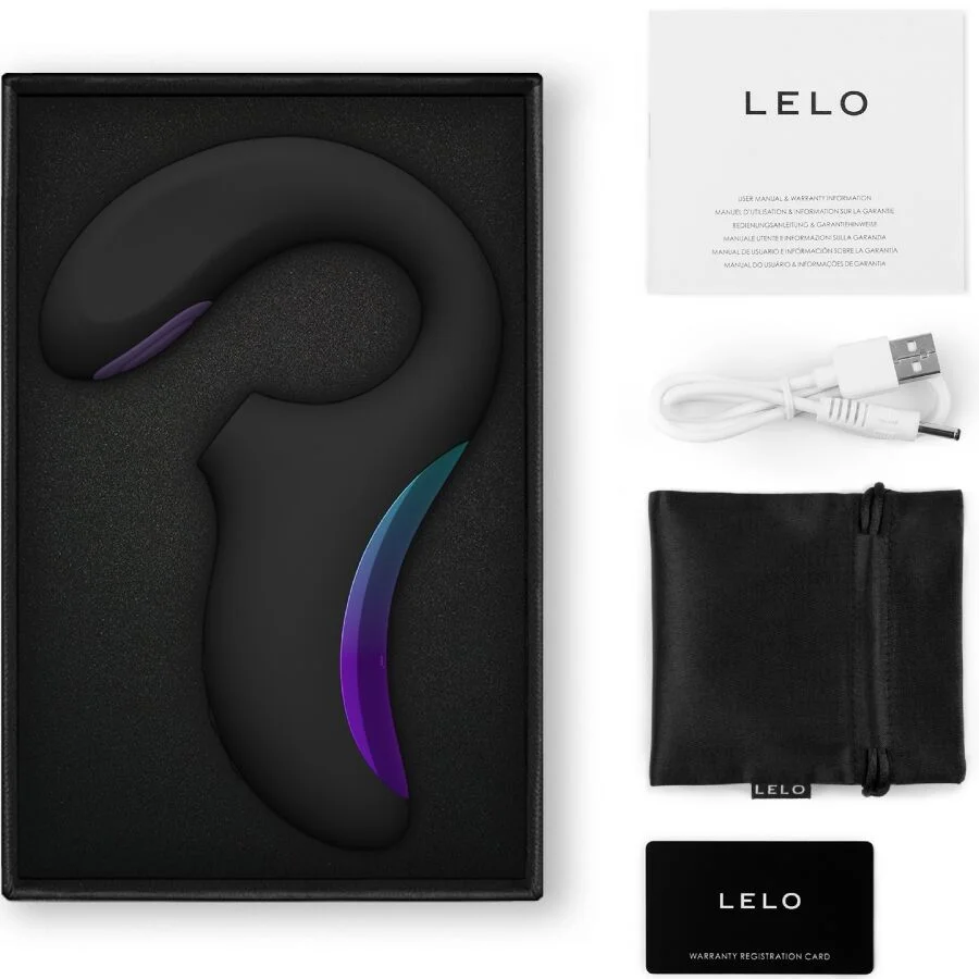 LELO - ENIGMA DOUBLE VIBRATEUR SONIC POINT G NOIR - Image 4