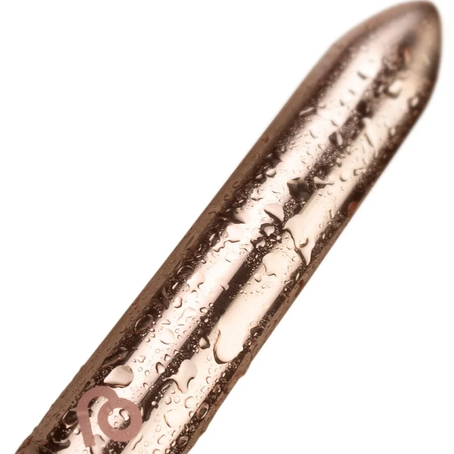 ROCKS-OFF - RECHARGEABLE VIBRATING BULLET GOLDEN ROSE - Image 3