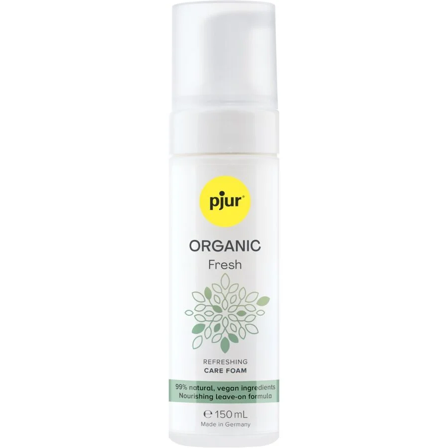 PJUR - MOUSSE RAFRAÎCHISSANTE BIOLOGIQUE VEGAN SANS RINÇAGE 150 ML