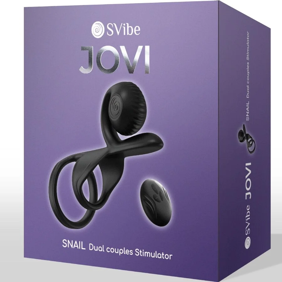 SNAIL VIBE - JOVI COUPLES RING REMOTE CONTROL BLACK - Image 9