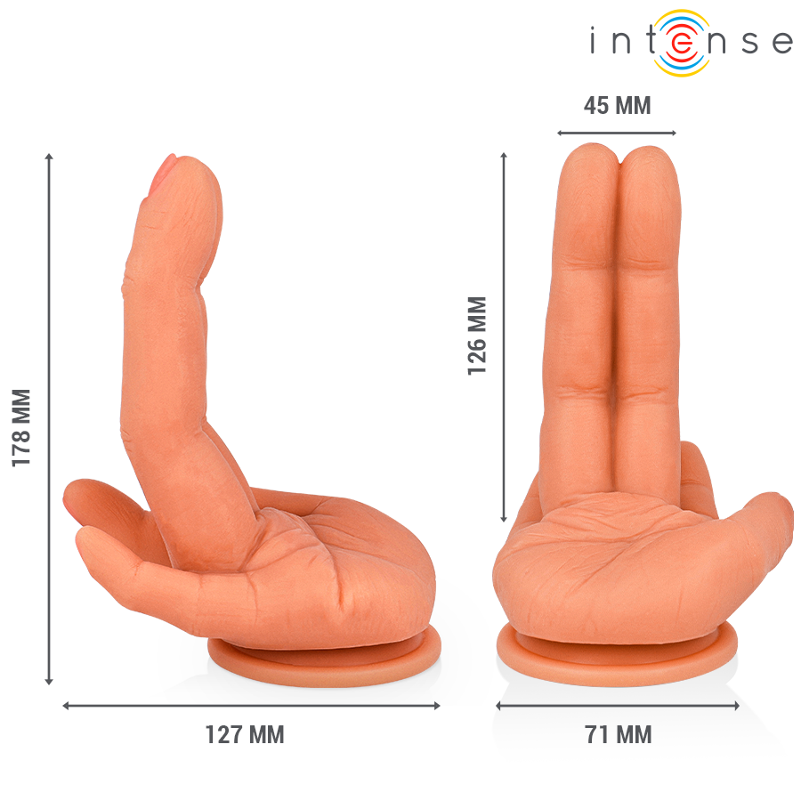INTENSE - LEELA STIMULATEUR POINT G MAIN FLEXIBLE 12,6 CM - Image 3