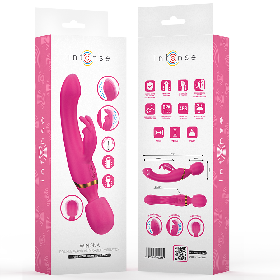 INTENSE - WINONA DOUBLE VIBRATEUR LAPIN & BAGUETTE - Image 4