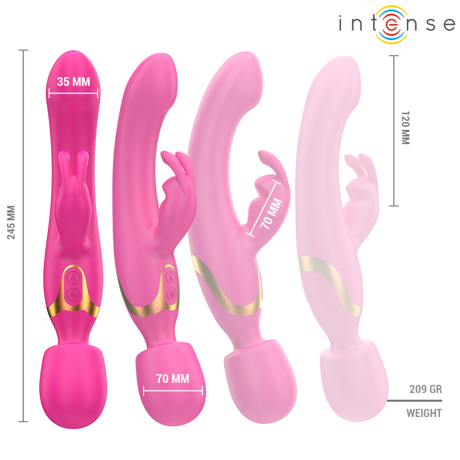 INTENSE - WINONA DOUBLE VIBRATEUR LAPIN & BAGUETTE - Image 6