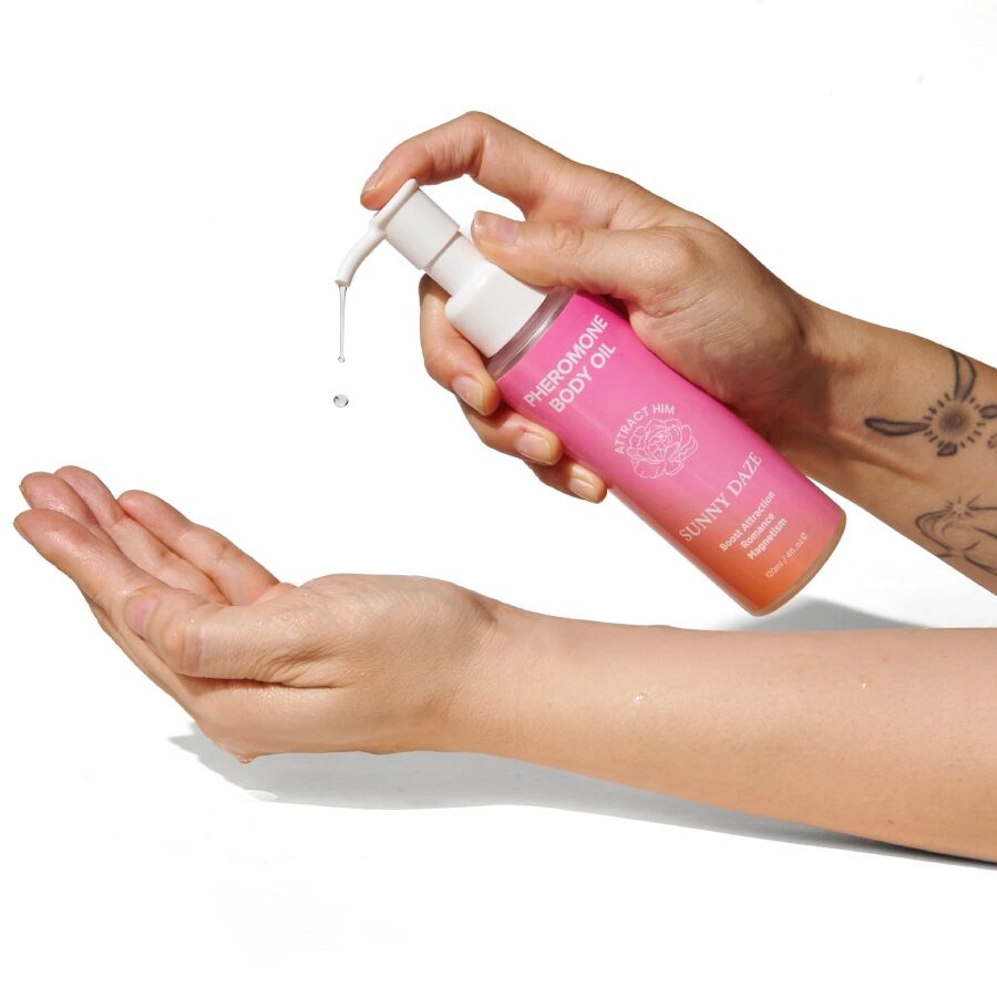 EYE OF LOVE - HUILE CORPORELLE BLOOM AUX PHÉROMONES SUNNY DAZE 120 ML - Image 3