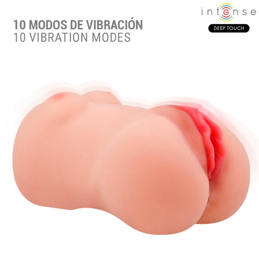 INTENSE DEEP TOUCH - CATHERINE VIBRATOR & SUCTION MASTURBATOR WITH VOICE - Image 7