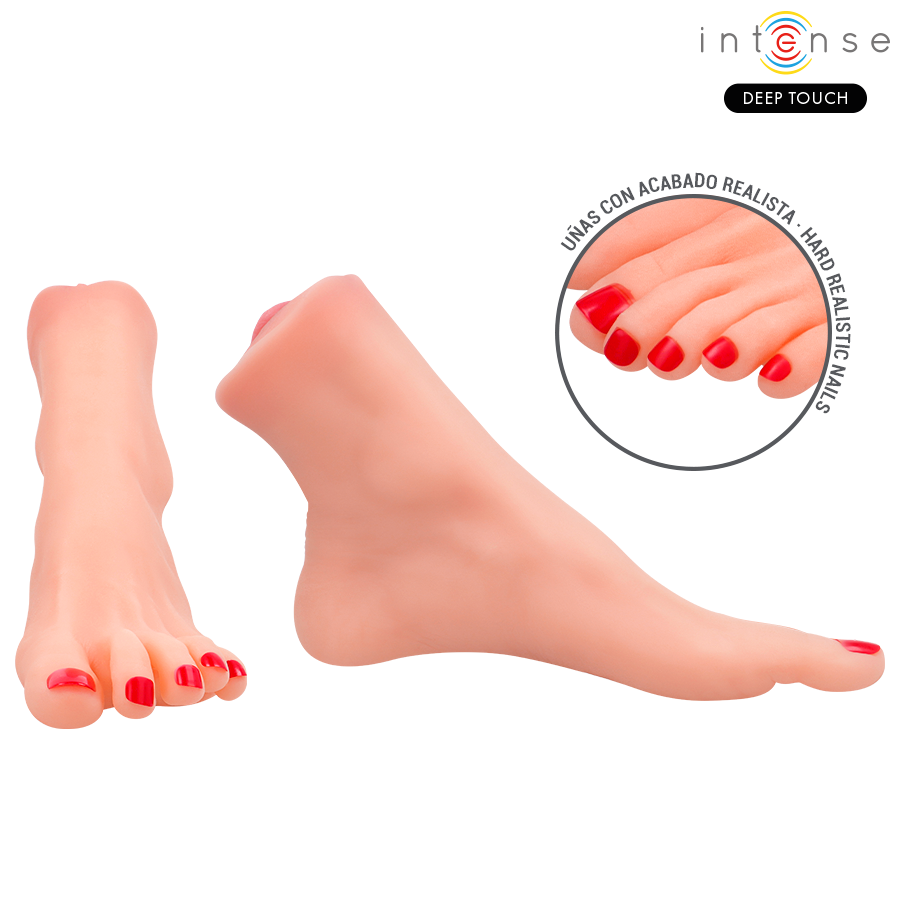 INTENSE DEEP TOUCH - GABBIE TWO-PIECE FOOT-SHAPED MASTUBADOR - Image 7