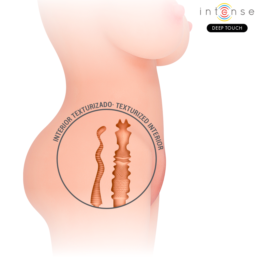 INTENSE DEEP TOUCH - JESSE TORSO DOUBLE VAGINA & ANO MASTURBATOR - Image 8