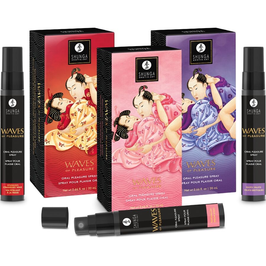 SHUNGA - WAVES PLEASURE SPRAY ORAL SEDUCTIVE WATERMELON 20 ML - Image 6