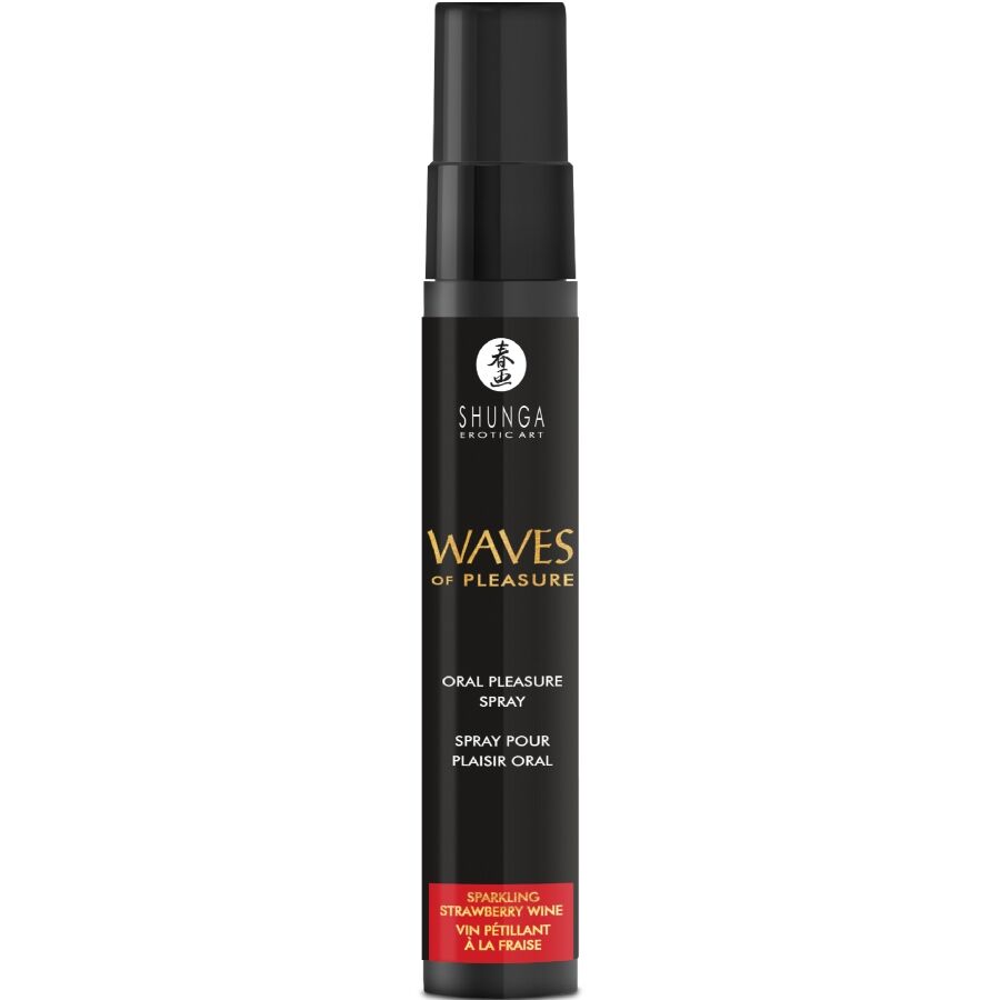 SHUNGA - WAVES PLEASURE SPRAY ORAL SEDUCTIVE STRAWBERRY 20 ML - Image 3