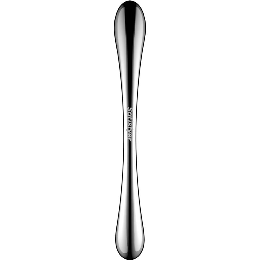 SATISFYER - COSMIC CREST 1 STAINLESS STEEL DOUBLE-ENDED DILDO - Image 5