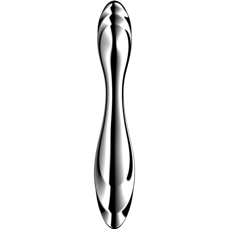 SATISFYER - PURE GRAVITY 2 STAINLESS STEEL DOUBLE-ENDED DILDO - Image 3