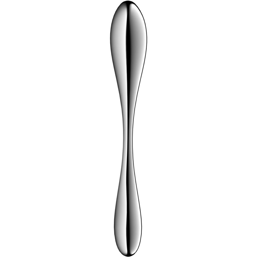 SATISFYER - STAR FORCE 3 STAINLESS STEEL DOUBLE-ENDED DILDO - Image 3