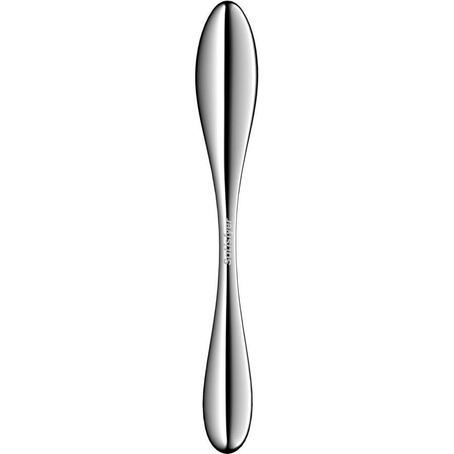 SATISFYER - STAR FORCE 3 STAINLESS STEEL DOUBLE-ENDED DILDO - Image 5