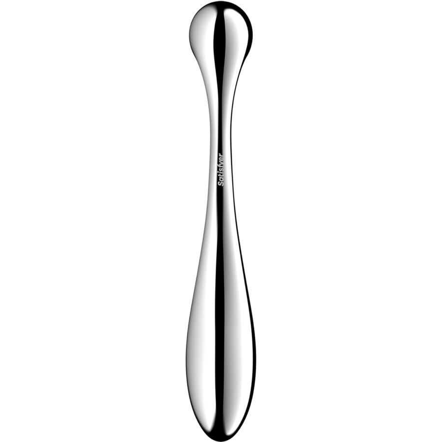 SATISFYER - STAR FORCE 4 STAINLESS STEEL DOUBLE-ENDED DILDO - Image 5