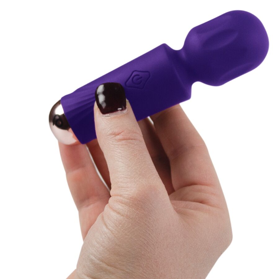 ROCKS-OFF - MINI BAGUETTE RECHARGEABLE 16 FONCTIONS VIOLET DREAM - Image 4