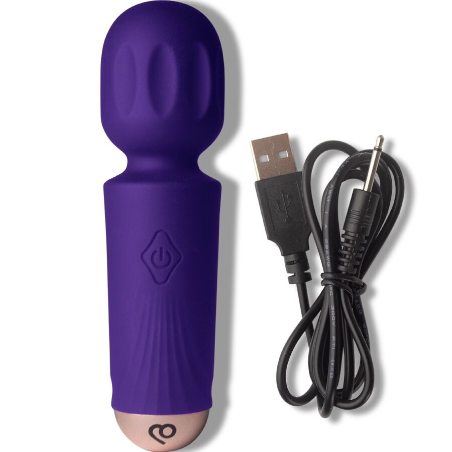 ROCKS-OFF - MINI BAGUETTE RECHARGEABLE 16 FONCTIONS VIOLET DREAM - Image 5