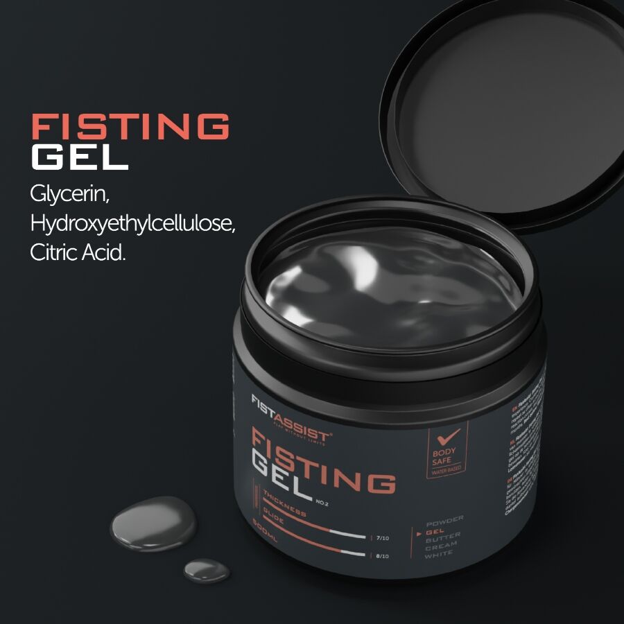COBECO - FIST ASSIST GEL DE FISTING EXTRA-ÉPAIS À BASE D'EAU 500 ML - Image 4