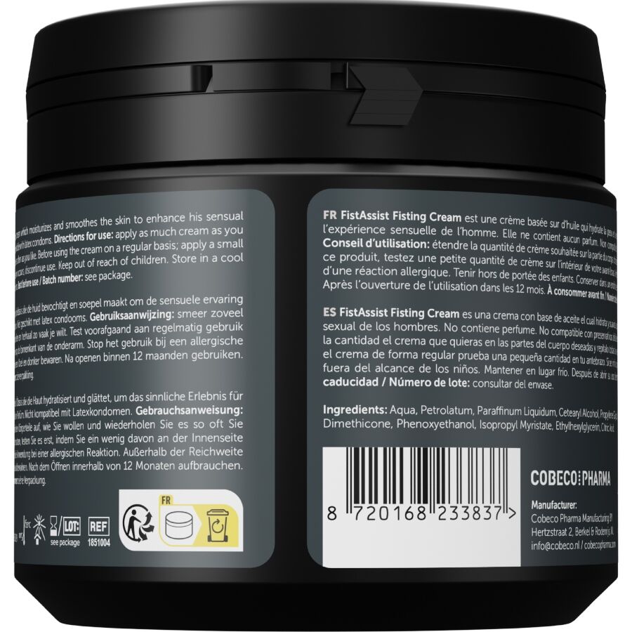 COBECO - CRÈME LUBRIFIANTE FIST ASSIST 500 ML - Image 3