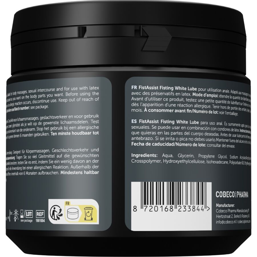 COBECO - FIST ASSIST LUBRIFIANT BLANC EXTRA-ÉPAIS 500 ML - Image 3