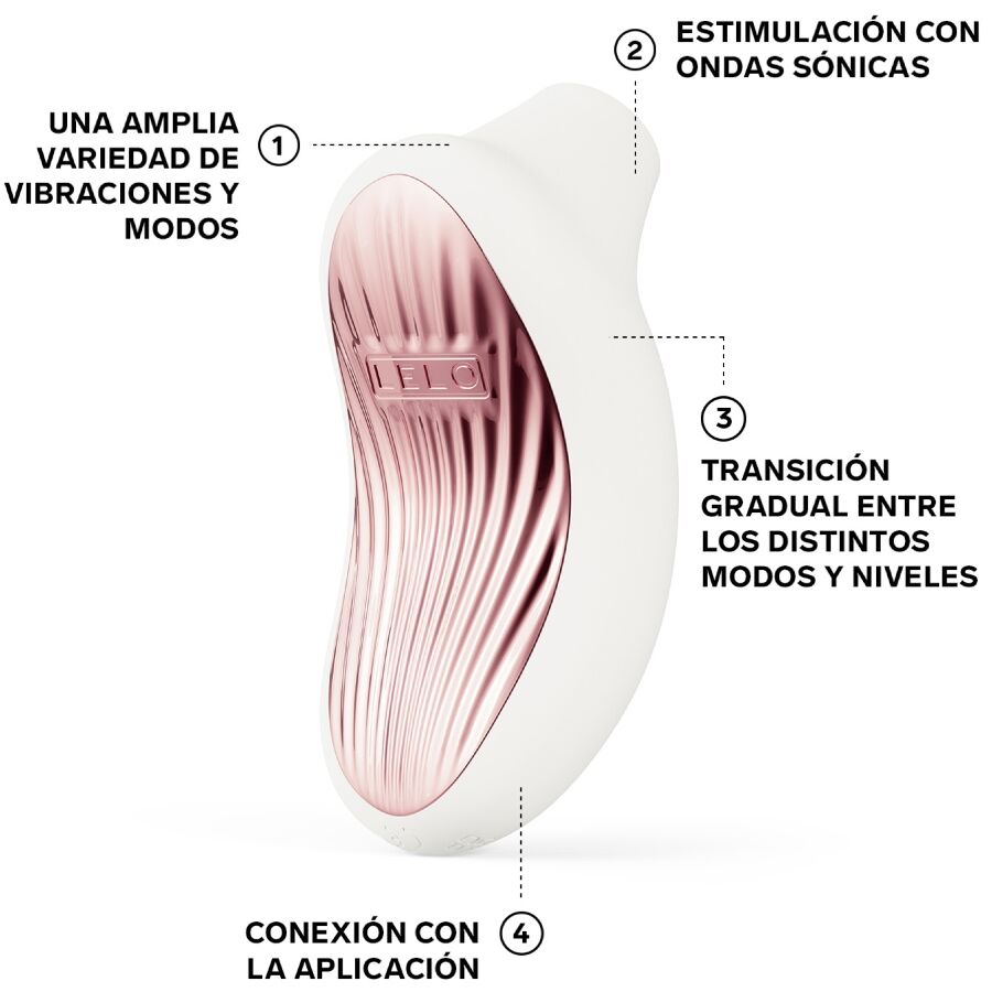 LELO - SONA 3 CRÈME DE MASSAGE CLITORAL SONIC - Image 5