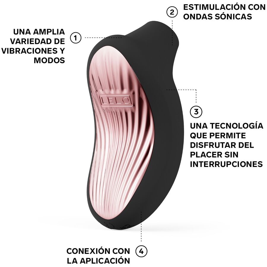 LELO - SONA 3 CRUISE MASSEUR CLITORAL SONIQUE NOIR - Image 5