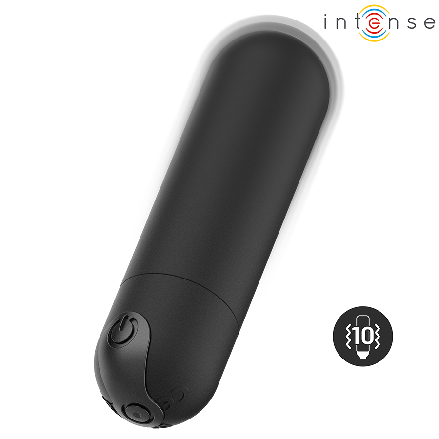 INTENSE - KAREN MINI VIBRANT RECHARGEABLE BALLE NOIRE - Image 4