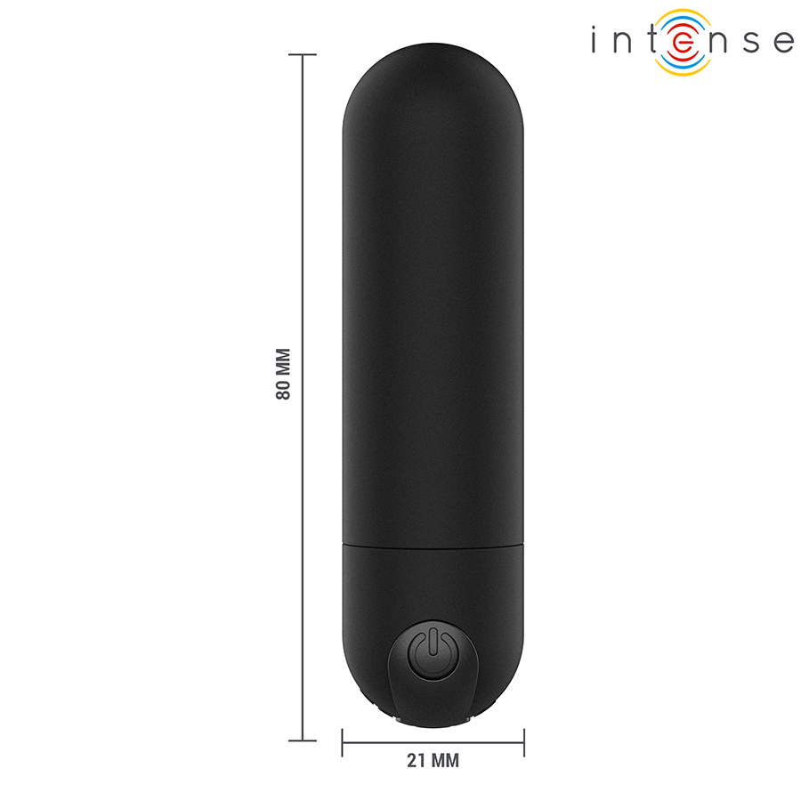 INTENSE - KAREN MINI VIBRANT RECHARGEABLE BALLE NOIRE - Image 6