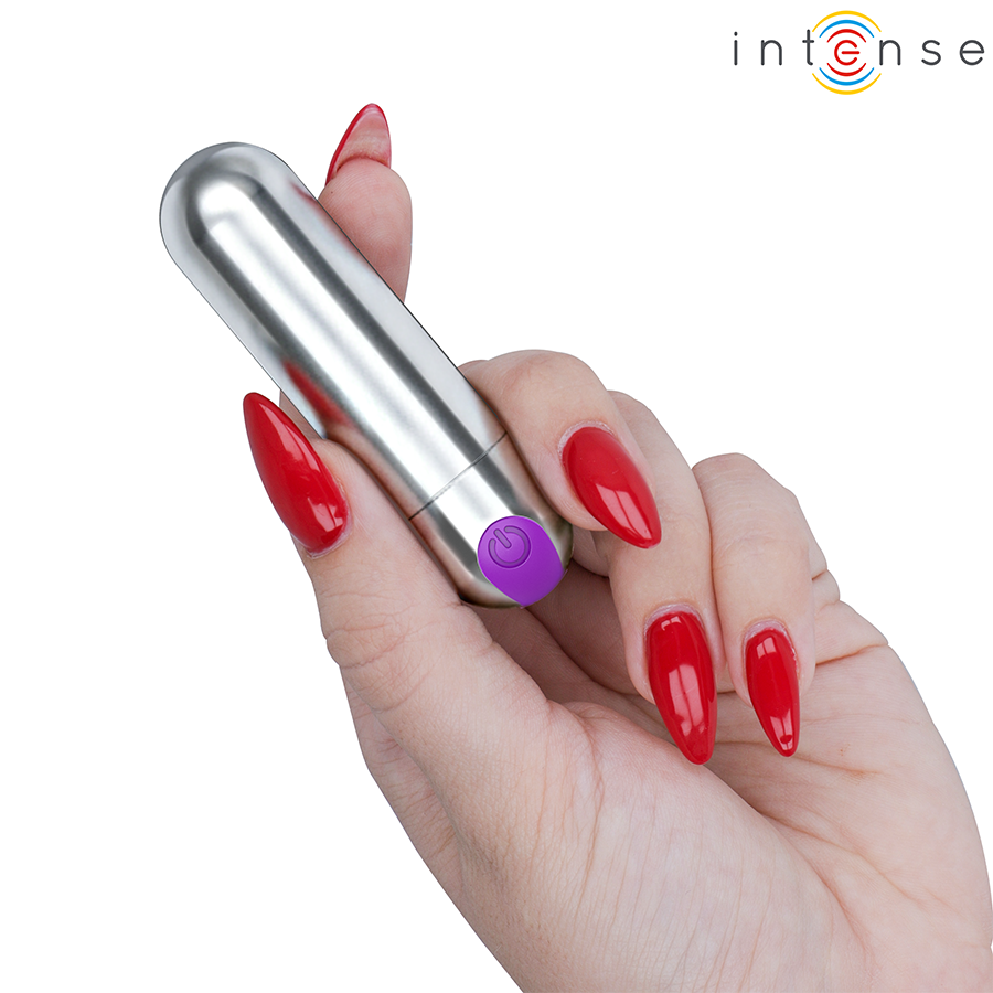 INTENSE - KAREN MINI VIBRANTE RECHARGEABLE ARGENT - Image 3