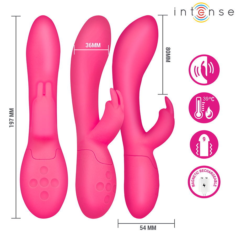 INTENSE - TAMMY RABBIT STIMULATOR WITH HEAT - Image 4